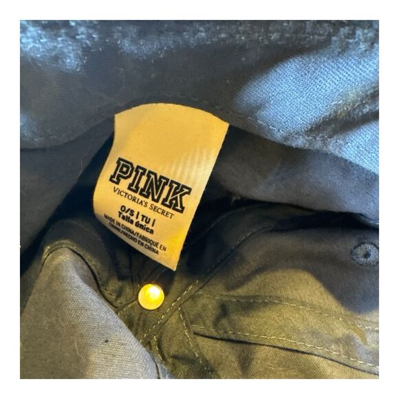 Victoria's Secret PINK Cap Dad Hat Chill Vibes Embroidered Logo Adjustable OSFM - Picture 8 of 11